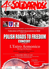 Koncert z okazji 40-lecia Solidarności